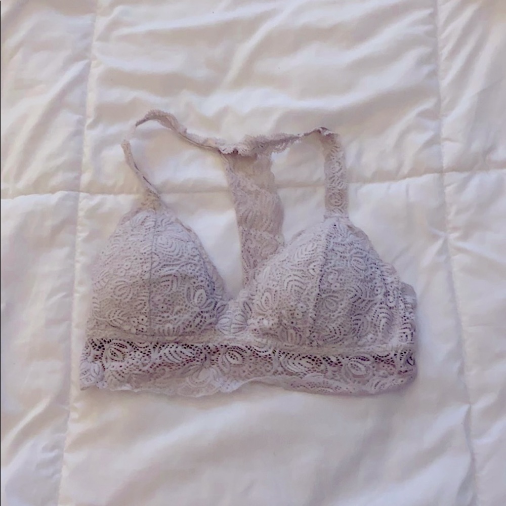 White Laced Bralette